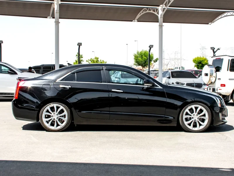 2018 Cadillac ATS 2.0T Premium Luxury 4 Cylinders Petrol Engine Black Red Sedan Mint Condition