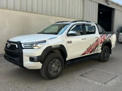 2026 TOYOTA HILUX ADVENTURE 2.4L 4X4 DIESEL 4 Cylinders White Blue Pickup Truck