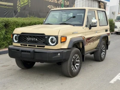 2026 Toyota Land Cruiser 70 4.0 Litres 6 Cylinders Petrol Engine Beige Brown SUV GCC Specs