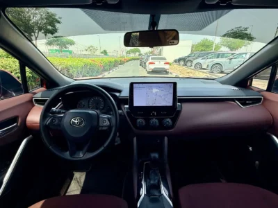 2024 Toyota Corolla Cross 1.8 Litres 4 Cylinders Petrol Engine Red Black SUV