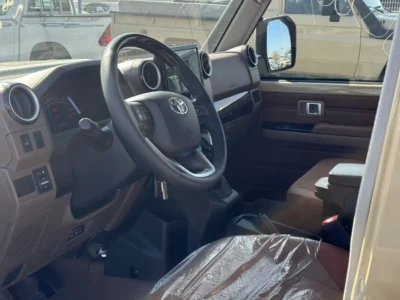 2026 Toyota Land Cruiser LC79 DC 6 Cylinders Engine Full option Beige Brown Pickup Truck