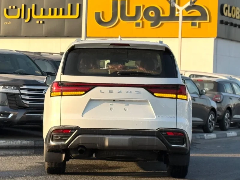 2026 LEXUS LX700H Signature 3.5 Litres Twin Turbo V6 Petrol Engine White Tan SUV GCC Specs
