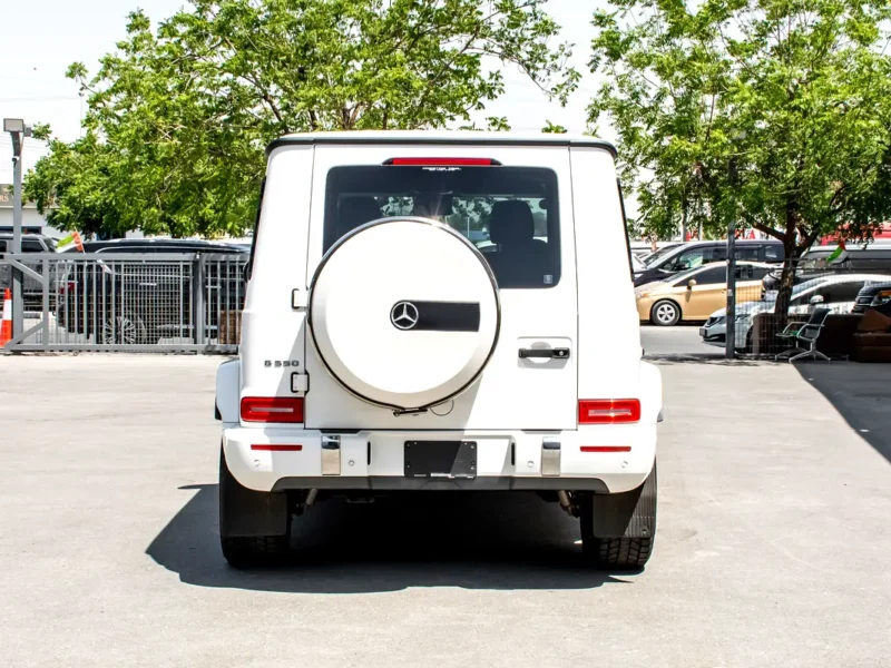 2019 Mercedes-Benz G-Class G 550 8 Cylinders Petrol Engine White Black SUV Automatic