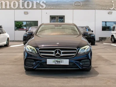 2020 Mercedes-Benz E-Class E 300 4 Cylinders Petrol Engine Blue Beige Sedan GCC Specs