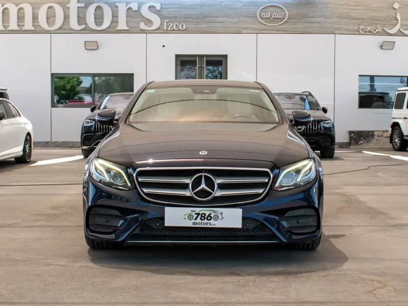 2020 Mercedes-Benz E-Class E 300 4 Cylinders Petrol Engine Blue Beige Sedan GCC Specs