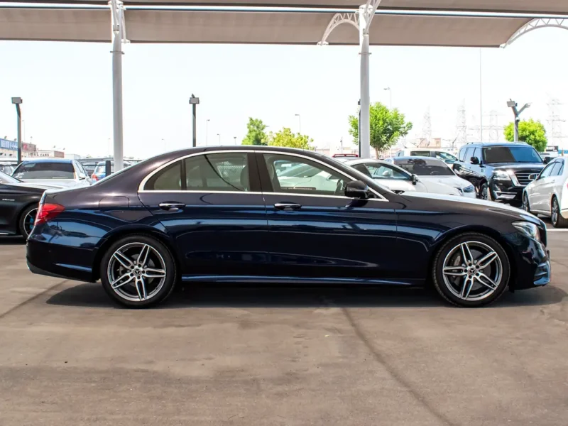 2020 Mercedes-Benz E-Class E 300 4 Cylinders Petrol Engine Blue Beige Sedan GCC Specs