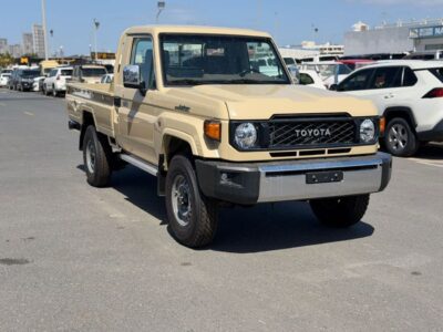 2026 Toyota Land Cruiser LC79 SC 6 Cylinders Engine Full option Beige Brown Pickup Truck