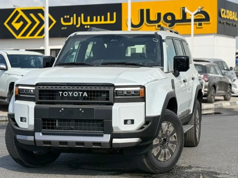2026 TOYOTA PRADO ADVENTURE 2.4 Litres 4 Cylinders Petrol Engine White Brown SUV GCC Specs