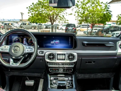 2019 Mercedes-Benz G-Class G 550 8 Cylinders Petrol Engine White Black SUV Automatic