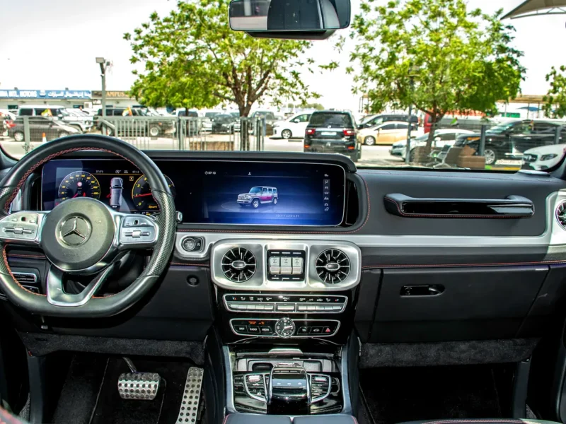 2019 Mercedes-Benz G-Class G 550 8 Cylinders Petrol Engine White Black SUV Automatic