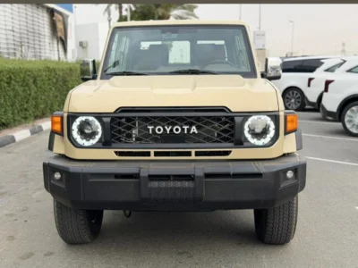 2026 Toyota Land Cruiser 70 4.0 Litres 6 Cylinders Petrol Engine Beige Brown SUV GCC Specs