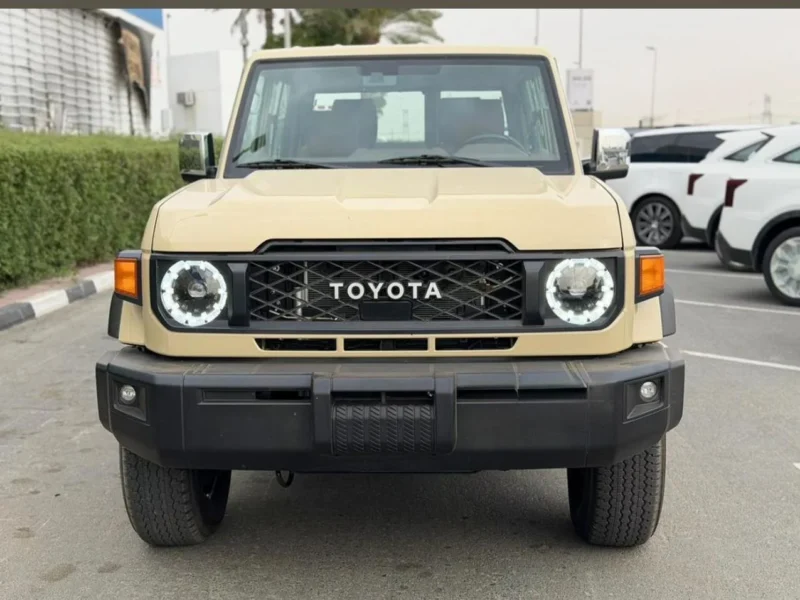 2026 Toyota Land Cruiser 70 4.0 Litres 6 Cylinders Petrol Engine Beige Brown SUV GCC Specs