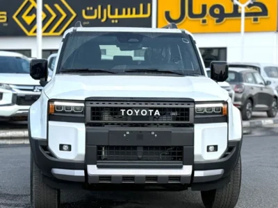 2026 TOYOTA PRADO ADVENTURE 2.4 Litres 4 Cylinders Petrol Engine White Brown SUV GCC Specs