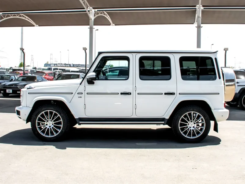 2019 Mercedes-Benz G-Class G 550 8 Cylinders Petrol Engine White Black SUV Automatic