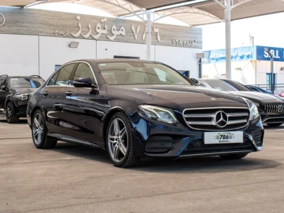 2020 Mercedes-Benz E-Class E 300 4 Cylinders Petrol Engine Blue Beige Sedan GCC Specs