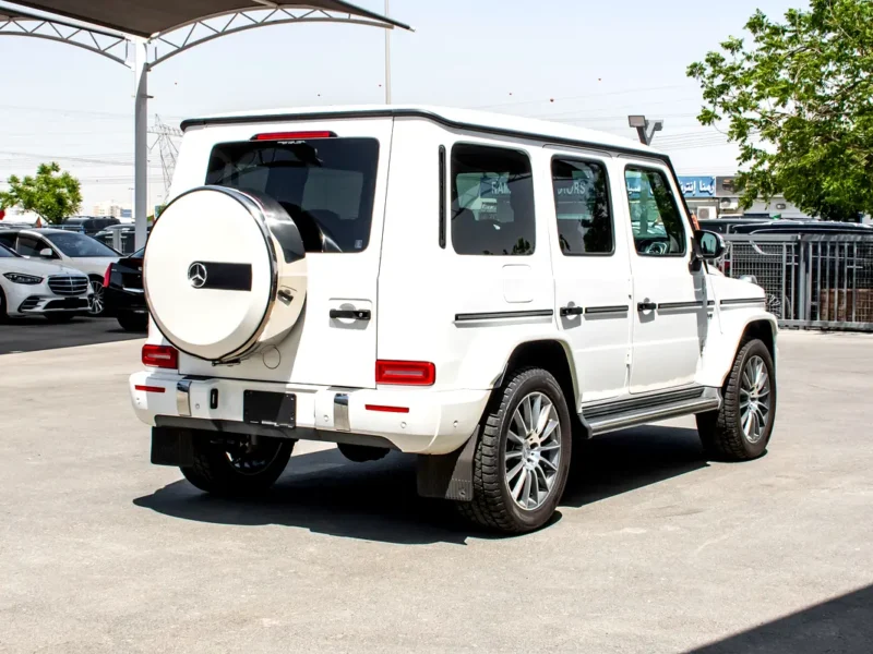 2019 Mercedes-Benz G-Class G 550 8 Cylinders Petrol Engine White Black SUV Automatic
