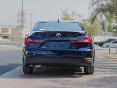 2026 Toyota Camry Lumiere 2.5 Litres 4-Cylinder Hybrid Petrol Engine Blue Tan Sedan