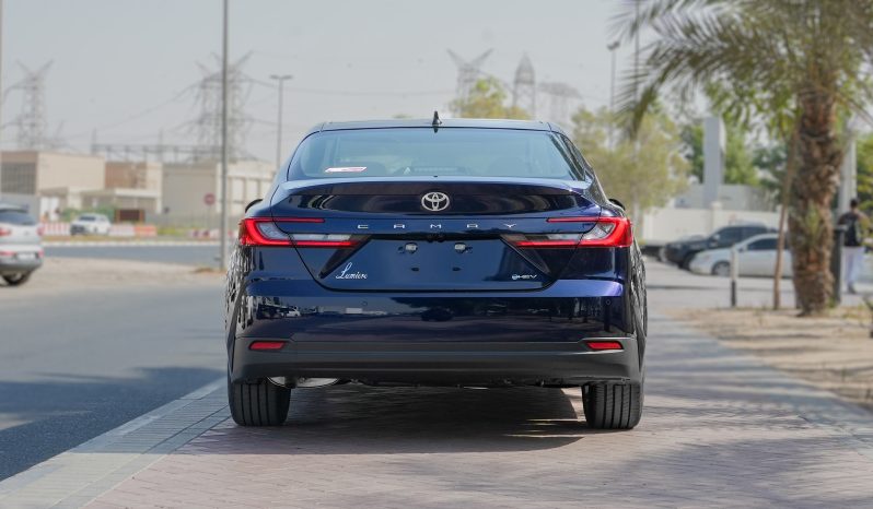 2026 Toyota Camry Lumiere 2.5 Litres 4-Cylinder Hybrid Petrol Engine Blue Tan Sedan