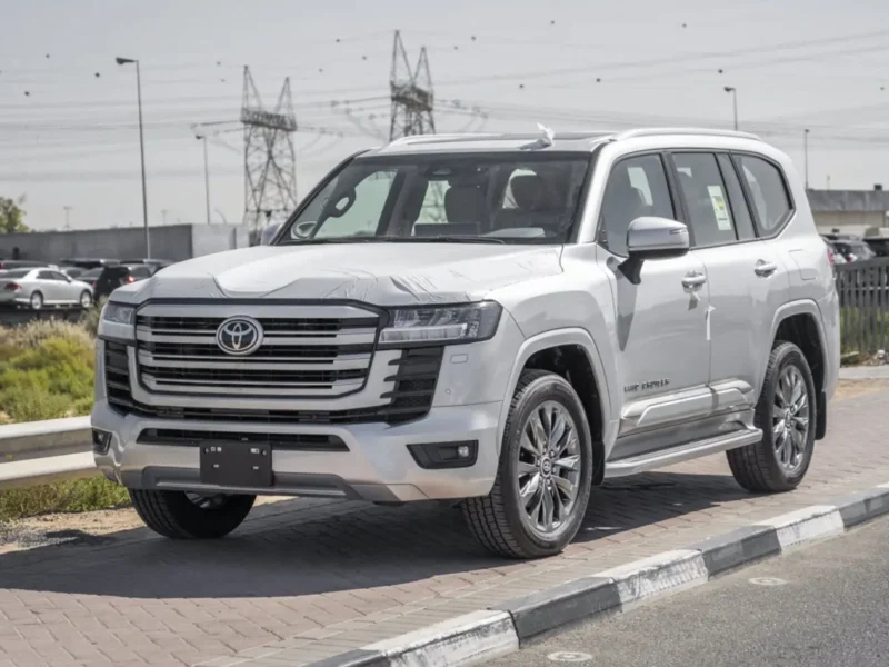 2026 Toyota Land Cruiser GXR 3.5 Litres V6 Petrol Engine Silver Beige SUV GCC Specs