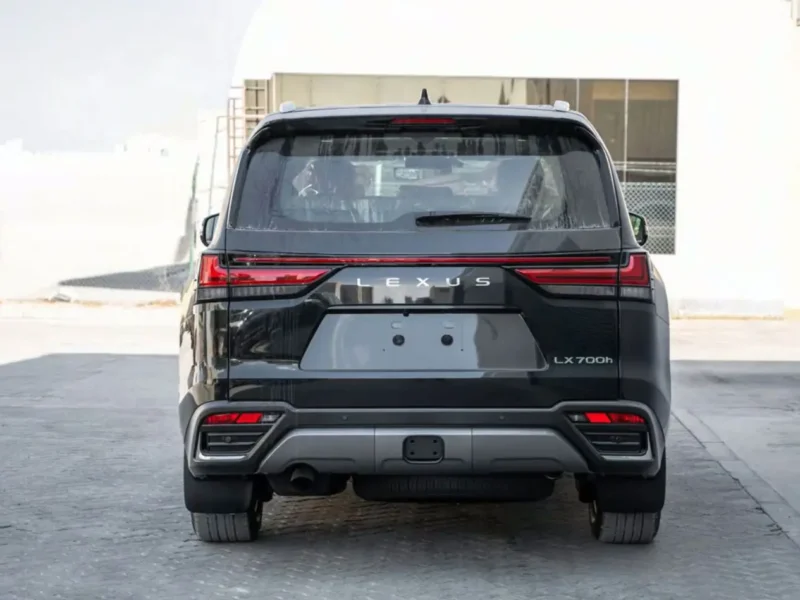 2026 Lexus LX700h 3.5 Litres 6 Cylinders Hybrid Engine Black Red SUV GCC Specs