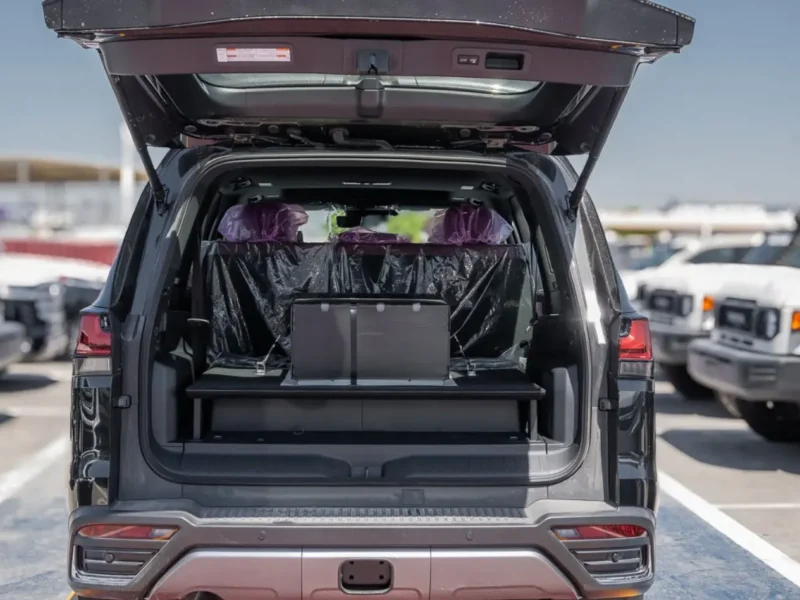 2026 Lexus LX700h 3.5 Litres 6 Cylinders Hybrid Engine Black Red SUV GCC Specs