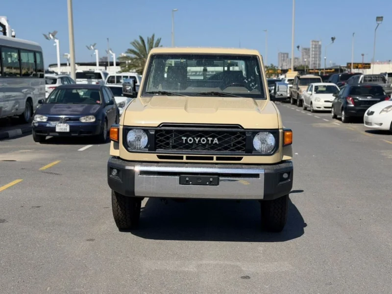 2026 Toyota Land Cruiser LC79 SC 6 Cylinders Engine Full option Beige Brown Pickup Truck