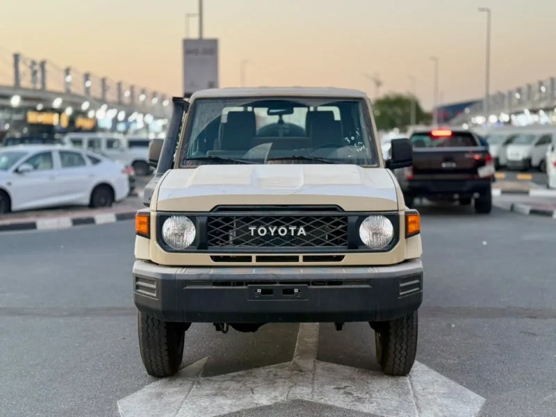 2026 Toyota Land Cruiser 79 4.0 Litres 6 Cylinders Petrol Engine Beige Tan Pickup Truck GCC