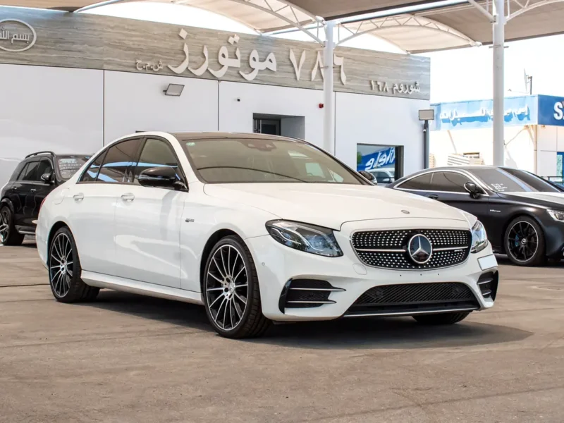 2016 Mercedes-Benz E-Class E 43 6 Cylinders Petrol Engine White Black Sedan Automatic