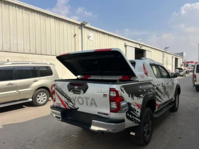2026 TOYOTA HILUX GR-SPORTS 2.4L 4X4 DIESEL 4 Cylinders White Black Pickup Truck