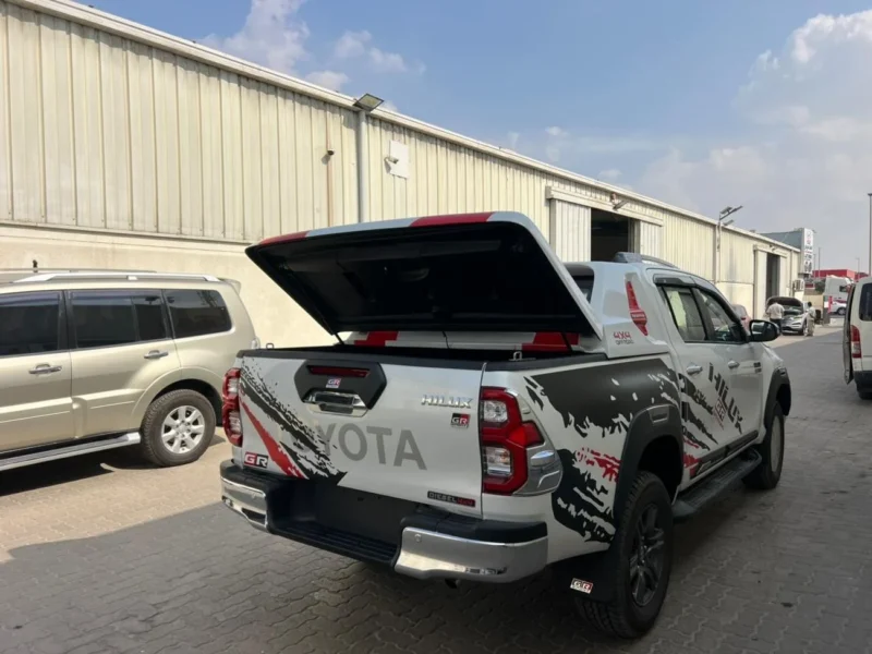 2026 TOYOTA HILUX GR-SPORTS 2.4L 4X4 DIESEL 4 Cylinders White Black Pickup Truck