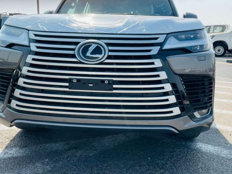 2025 Lexus LX700h Signature 3.5 Litres 6 Cylinders Hybrid Engine Grey Tan SUV GCC Specs