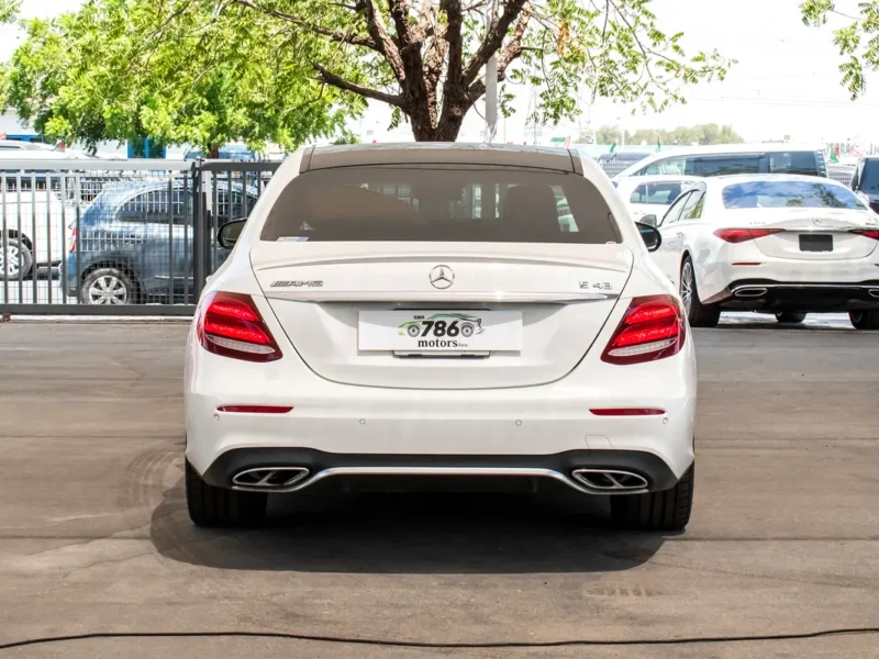 2016 Mercedes-Benz E-Class E 43 6 Cylinders Petrol Engine White Black Sedan Automatic