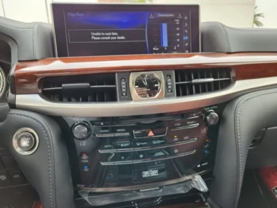 2021 Lexus LX570 Sport 5.7 Litres 8 Cylinders Petrol Engine Black Tan SUV GCC Specs