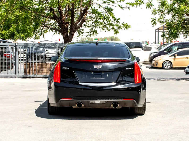 2018 Cadillac ATS 2.0T Premium Luxury 4 Cylinders Petrol Engine Black Red Sedan Mint Condition