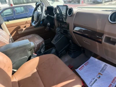 2026 Toyota Land Cruiser LC79 DC 6 Cylinders Engine Full option Beige Brown Pickup Truck