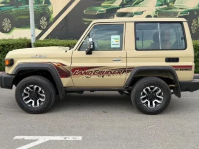 2026 Toyota Land Cruiser 70 4.0 Litres 6 Cylinders Petrol Engine Beige Brown SUV GCC Specs