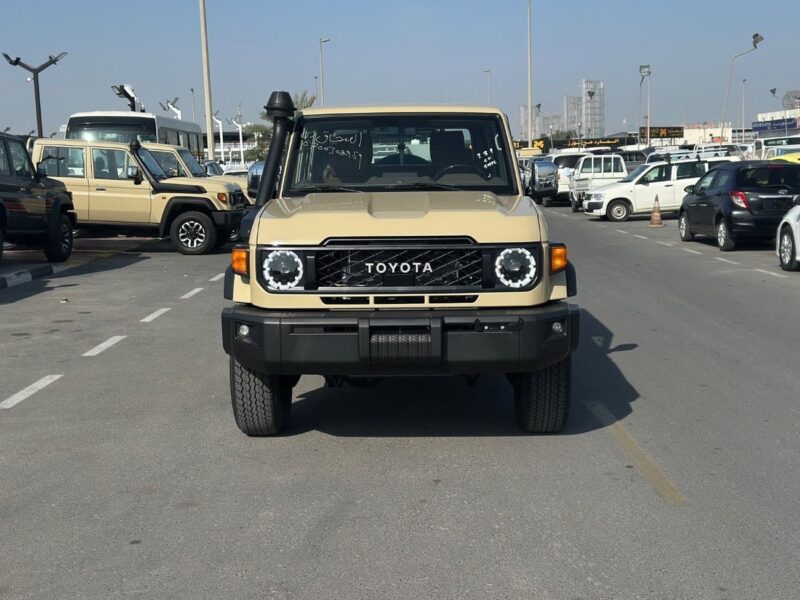 2026 Toyota Land Cruiser LC79 DC 6 Cylinders Engine Full option Beige Brown Pickup Truck