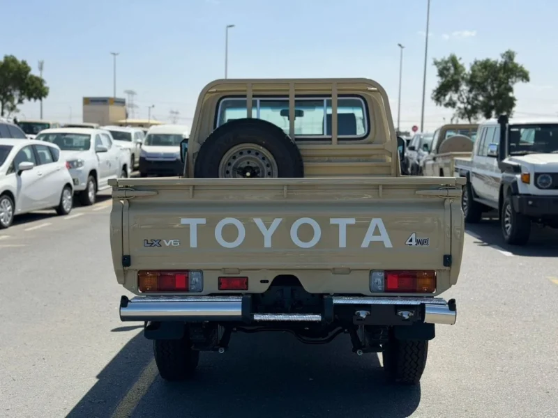 2026 Toyota Land Cruiser LC79 SC 6 Cylinders Engine Full option Beige Brown Pickup Truck