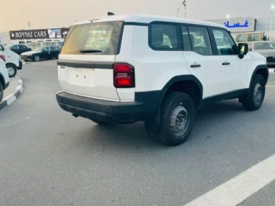 2025 Toyota Prado TXR 2.4T 4 Cylinders Petrol Engine White Black SUV GCC Specs