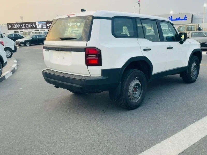 2025 Toyota Prado TXR 2.4T 4 Cylinders Petrol Engine White Black SUV GCC Specs