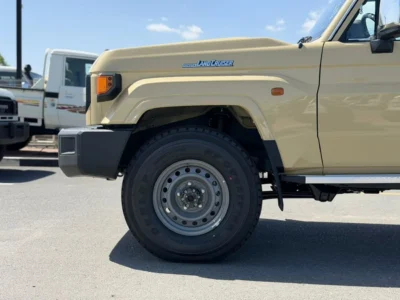 2026 Toyota Land Cruiser LC79 SC 6 Cylinders Engine Full option Beige Brown Pickup Truck