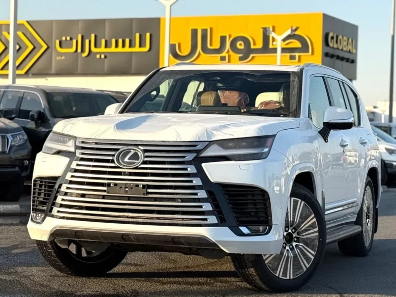 2026 LEXUS LX700H Signature 3.5 Litres Twin Turbo V6 Petrol Engine White Tan SUV GCC Specs