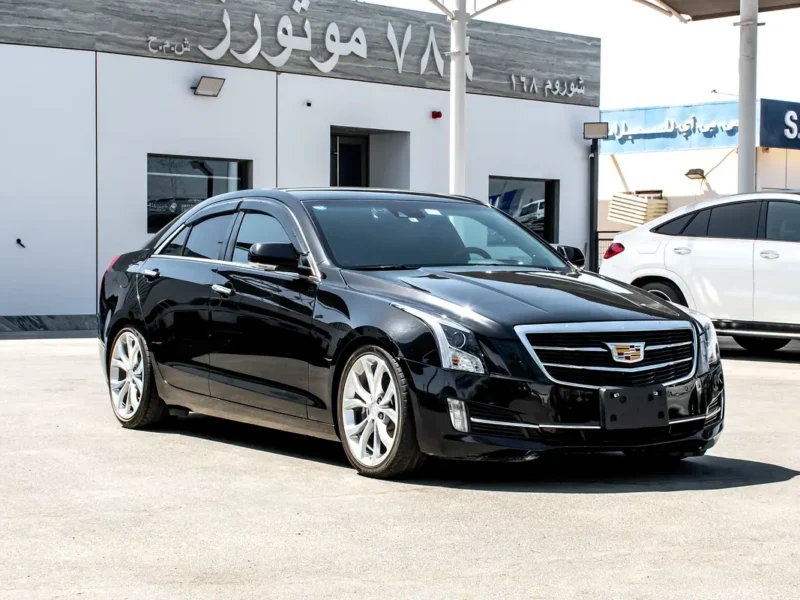 2018 Cadillac ATS 2.0T Premium Luxury 4 Cylinders Petrol Engine Black Red Sedan Mint Condition