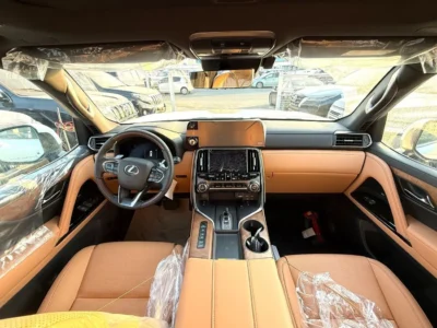 2026 LEXUS LX700H Signature 3.5 Litres Twin Turbo V6 Petrol Engine White Tan SUV GCC Specs