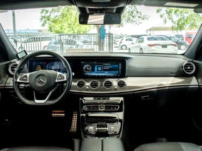 2016 Mercedes-Benz E-Class E 43 6 Cylinders Petrol Engine White Black Sedan Automatic