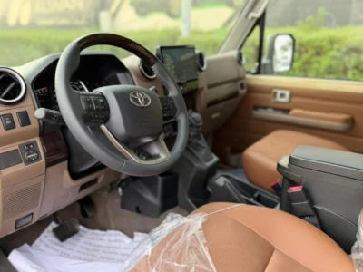 2026 Toyota Land Cruiser 70 4.0 Litres 6 Cylinders Petrol Engine Beige Brown SUV GCC Specs
