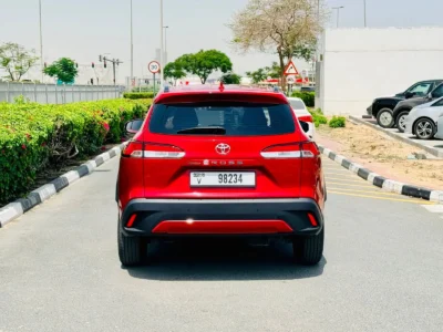 2024 Toyota Corolla Cross 1.8 Litres 4 Cylinders Petrol Engine Red Black SUV