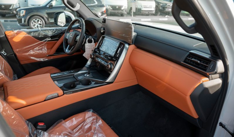 2026 Lexus LX700h VIP 3.5 Litres V6 Hybrid Petrol Engine White Orange SUV GCC Specs