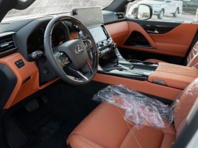 2026 Lexus LX700h VIP 3.5 Litres V6 Hybrid Petrol Engine White Orange SUV GCC Specs