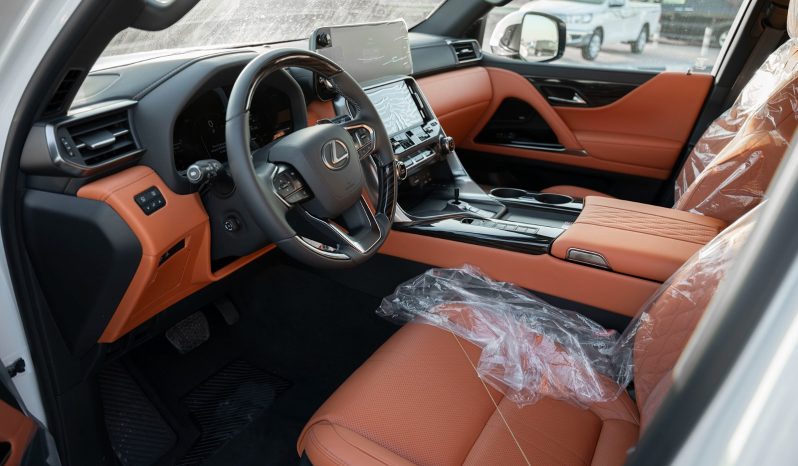 2026 Lexus LX700h VIP 3.5 Litres V6 Hybrid Petrol Engine White Orange SUV GCC Specs